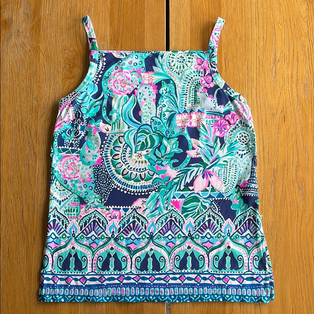 Lilly Pulitzer Patterned Tunic Tank
